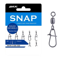 Застежка с вертлюгом BKK Duolock Snap Swivel-51 #2