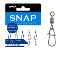 Застібка з вертлюгом BKK Duolock Snap Swivel-51 #3