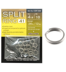Заводные кольца BKK Split Ring-41 #4
