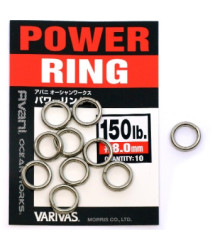 Заводные кольца Varivas 12 OW Power Rings, 150LB