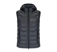 Women's Viverra Warm Cloud Vest Gray XL Hooded Vest