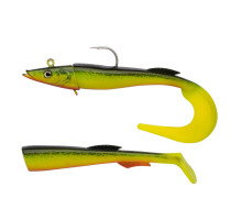 Silicone Berkley PowerBait Sandeel 210mm #Snow White