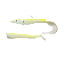 Силікон Berkley PowerBait Sandeel 210mm #White Chartreuse
