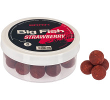 Бойли варені Brain Big Fish Strawberry (полуниця) 20mm