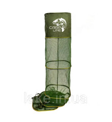 Садок Carp Line Green 3.0m желтые алюминиевые кольца