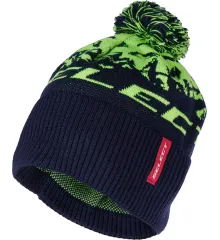Select Pompon Hat 58 Black Green