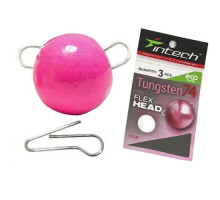 Collapsible weight Intech Tungsten 74 Gloss Pink UV 1.2g
