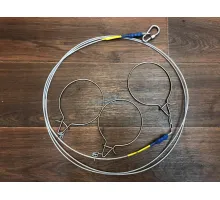 Kukan fish-master handmade tross 3m 3 carabiners