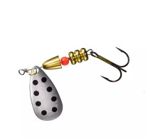 Блесна Daiwa Bretton 5.0g #2 Black/Silver