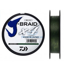 Шнур Daiwa J-Braid X4E 0,10mm-270m Dark Green