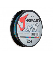 Шнур Daiwa J-Braid X8 0,13mm 150m Multi Color