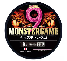 Cord Duel Monster Game 9 300m Pinkpurple 25kg 0.3mm #3