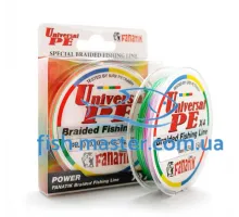 Cord FANATIK Spinning PE X4 120m # 1.2 0.18 9.0kg Yellow