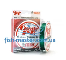 Cord FANATIK Classik PE X4 100m # 1.2 / 0.18mm 9.0kg Green