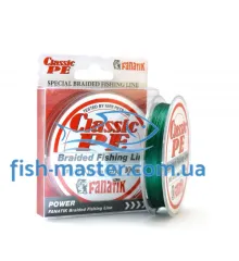 Шнур FANATIK Classik PE X4 100m # 2.0 / 0.23mm 12.0kg Green