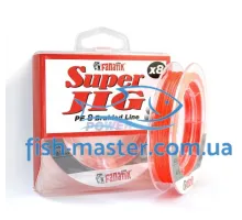 Lanyard FANATIK Super Jig PE X8 120m # 1.0 / 0.16mm 10.0kg Orange