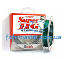 Шнур FANATIK Super Jig PE X8 100m #0.8/0.14mm 8.8kg Green