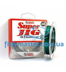 Шнур FANATIK Super Jig PE X8 100m #0.4/0.10mm 4.8kg Green