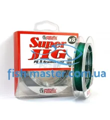 Шнур FANATIK Super Jig PE X8 100m # 2.0 / 0.23mm 16.3kg Green
