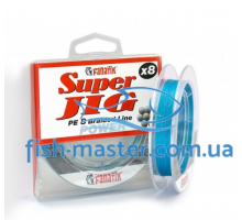 Шнур FANATIK Super Jig PE X8 75m #0.4/0.10mm 4.8kg BLUE 