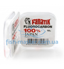 Флюорокарбон fanatik 10m 0.23mm 4.9kg