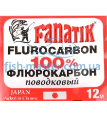 Флюорокарбон fanatik 12m 0.37mm 8.9kg