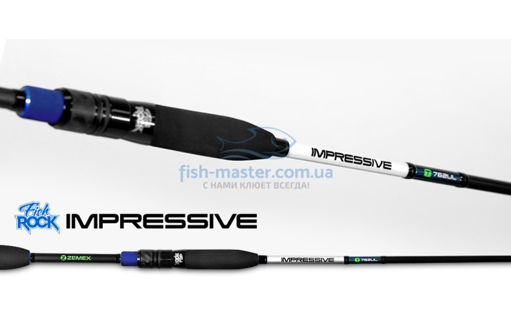 Спиннинг ZEMEX IMPRESSIVE T-762UL 2,29m 0,5-7g купить в Киеве и