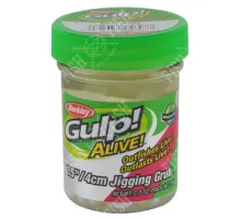  Личинка Berkley Gulp! 1.5 Grub White