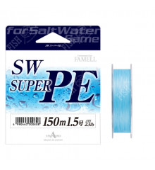 Шнур Yamatoyo SW Super PE Blue-PE # 0.8