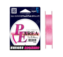 Шнур Yamatoyo PE Area Flash Pink # 0.4