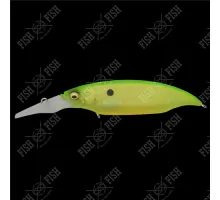 Wobbler Megabass DIVE ELBO col. MAT CHART LIME
