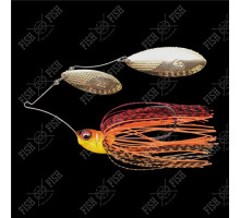 Spinnerbait Megabass V9 (3/8 oz. DW) col. FIRE SHAD
