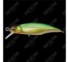 Воблер Megabass GREAT HUNTING 45 FLAT SIDE (F) col. M LIME GOLD