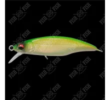 Воблер Megabass GREAT HUNTING 45 FLAT SIDE (F) col. GHOST PEARL LIME