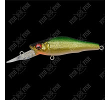 Воблер Megabass GREAT HUNTING 48 DIVE (SF) col. MG LIME GOLD