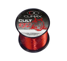 Леска CLIMAX CULT Carpline red 0.22mm 4,5 kg, красная 1/4 lbs (2260m)