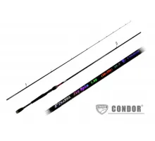 Cпіннінг піновий Condor Piranha Jig Spin (New Hunter), 10-30g, 1.98M