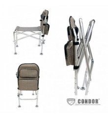 Chair aluminum professional IQ-14 Condor, with a cover
