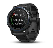 Garmin Descent Mk1 Grey Sapphire Titanium Smartwatch with Titanium Strap