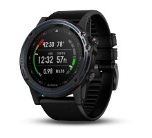 Garmin Descent Mk1 Smartwatch in Gray Sapphire with Black Strap