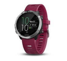 Garmin Forerunner 645 Music Smartwatch, Cherry Strap
