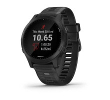 Смарт-годинник Garmin Forerunner 945 чорний з чорним ремінцем
