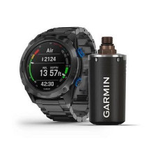 Garmin Descent Mk2i Titanium DLC Smartwatch with Titanium Strap and Descent T1 Transmitter
