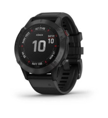 Garmin Fenix ​​6 Pro smartwatch in black with a black strap