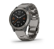 Смарт-годинник Garmin Fenix ​​6 Sapphire Titanium з титановим ремінцем