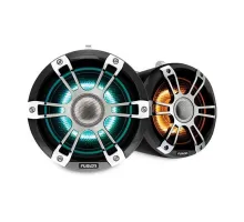Fusion SG-FLT882SPC 8.8' Wake Tower Marine Speakers with CRGBW, Black