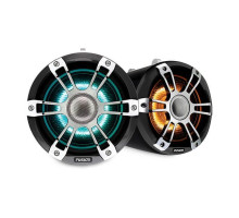 Fusion SG-FLT772SPC 7.7' Wake Tower Marine Speakers with CRGBW, Sport Gray
