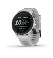 Garmin Forerunner 745 smartwatch in white with a white strap