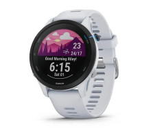 Garmin Forerunner 255 Music Smartwatch in Stone White