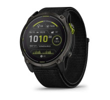Garmin Enduro 3 Smartwatch with Black UltraFit Nylon Strap